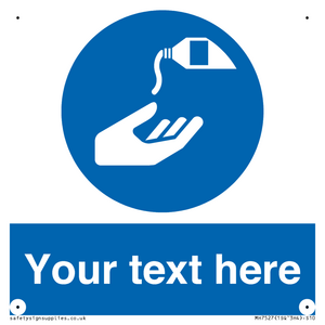 Custom Use barrier cream